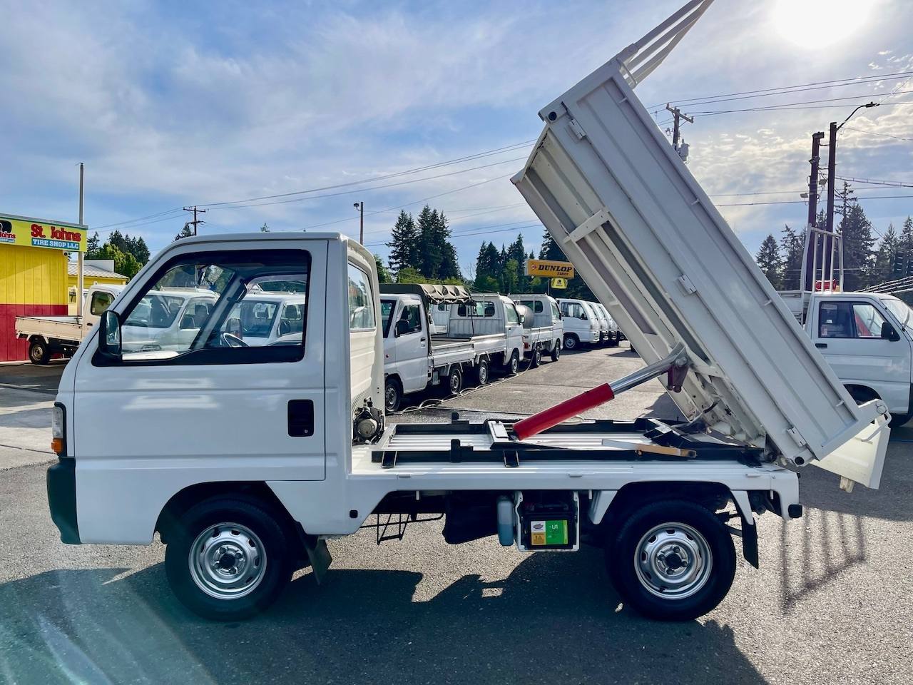 1994 Honda Acty Hard Dump Realtime 4WD, Rear Engine, AC, 5MT