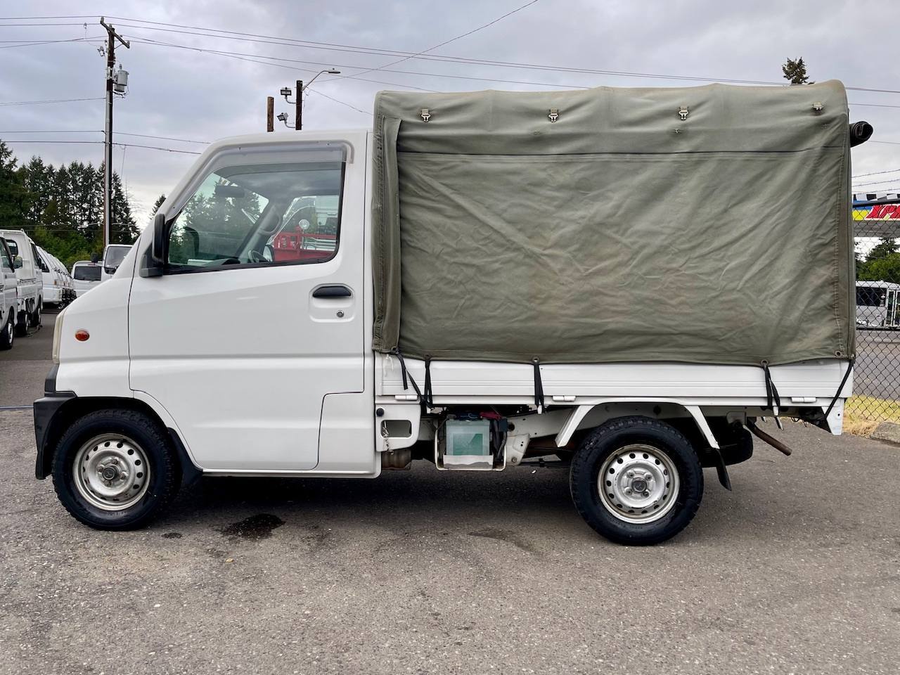 1999 Mitsubishi Minicab EFI Canopy 4WD, 2Hi-4Hi-4Lo, PS, AC, 5MT