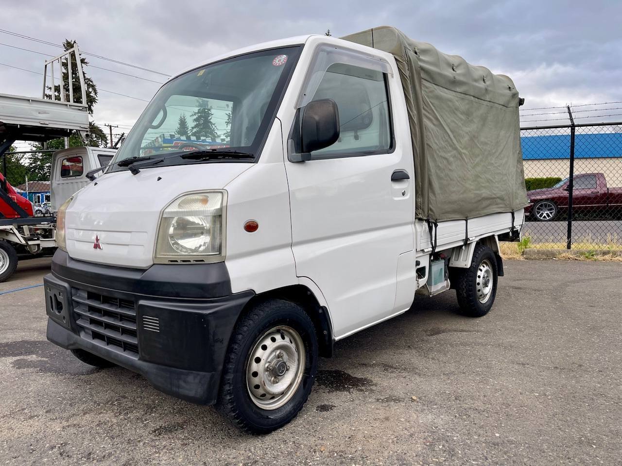 1999 Mitsubishi Minicab EFI Canopy 4WD, 2Hi-4Hi-4Lo, PS, AC, 5MT