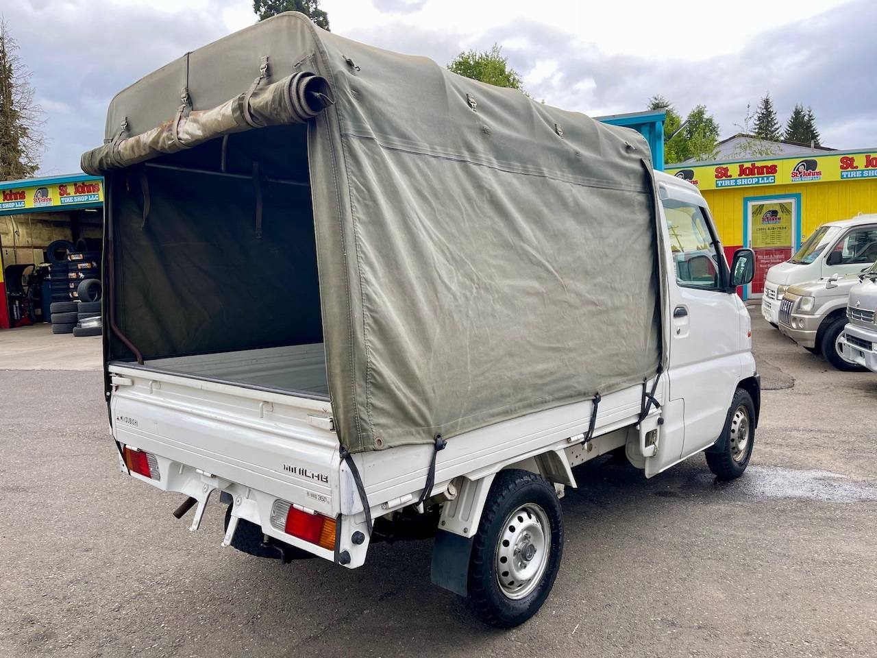1999 Mitsubishi Minicab EFI Canopy 4WD, 2Hi-4Hi-4Lo, PS, AC, 5MT