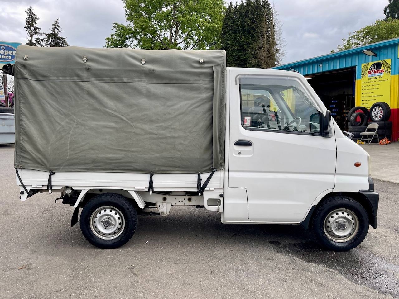 1999 Mitsubishi Minicab EFI Canopy 4WD, 2Hi-4Hi-4Lo, PS, AC, 5MT