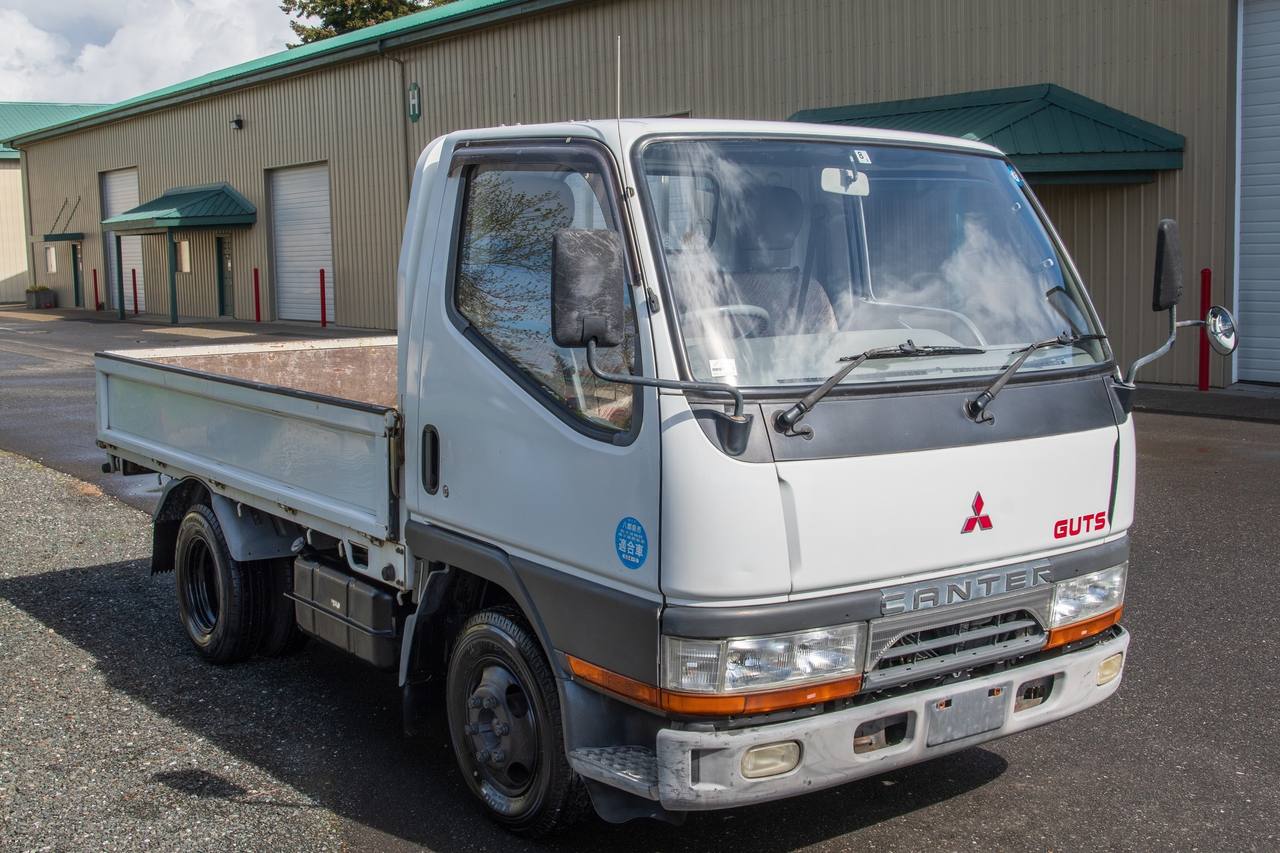 1996 Mitsubishi Canter GUTS Diesel 1.5 Ton Rwd Dually, PW, PS, AC, 5MT