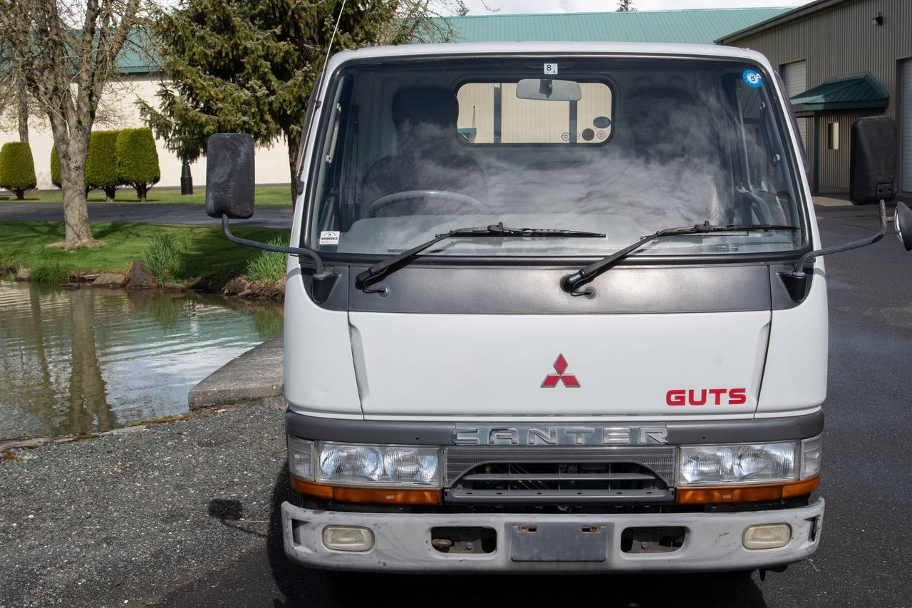 1996 Mitsubishi Canter GUTS Diesel 1.5 Ton Rwd Dually, PW, PS, AC, 5MT