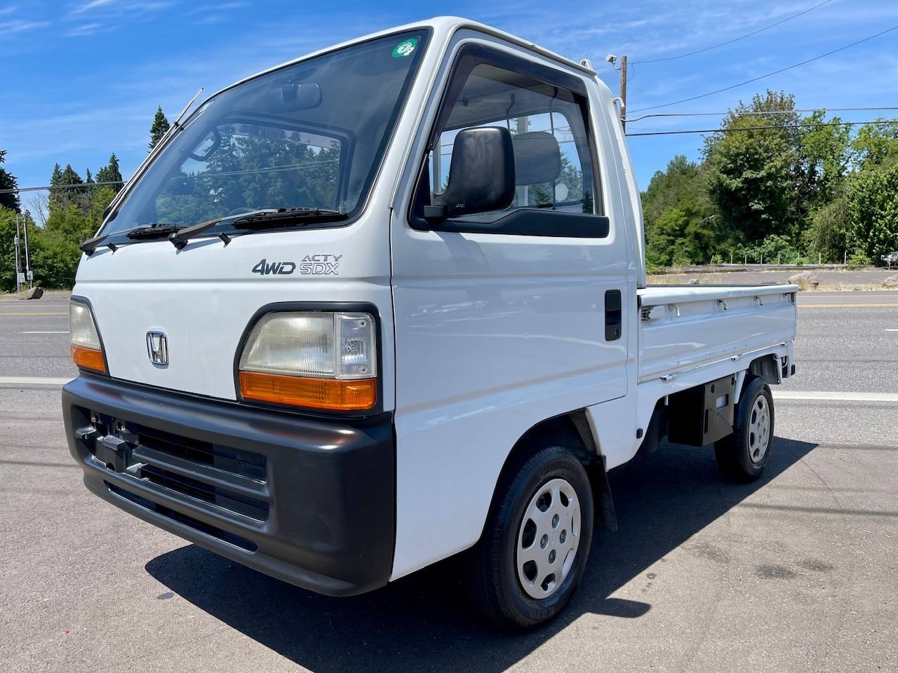 1995 Honda Acty Super Delux RealTime 4WD, AC, Mid-Engine, 5MT