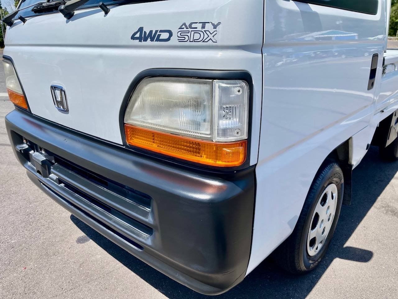 1995 Honda Acty Super Delux RealTime 4WD, AC, Mid-Engine, 5MT