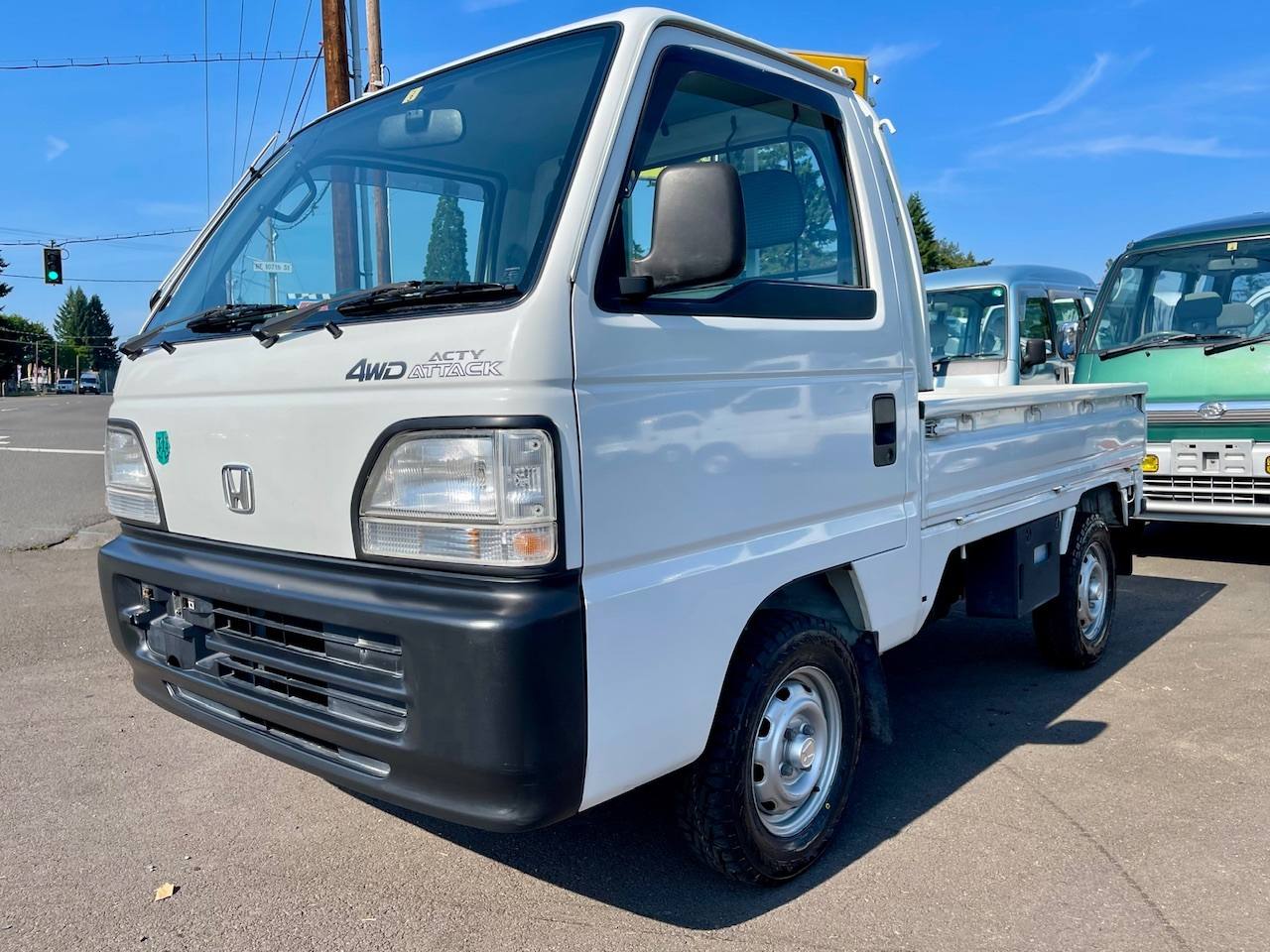 1999 Honda Acty Attack 4WD Mid-Engine, UL-UR 4MT Diff Lock, Like New!