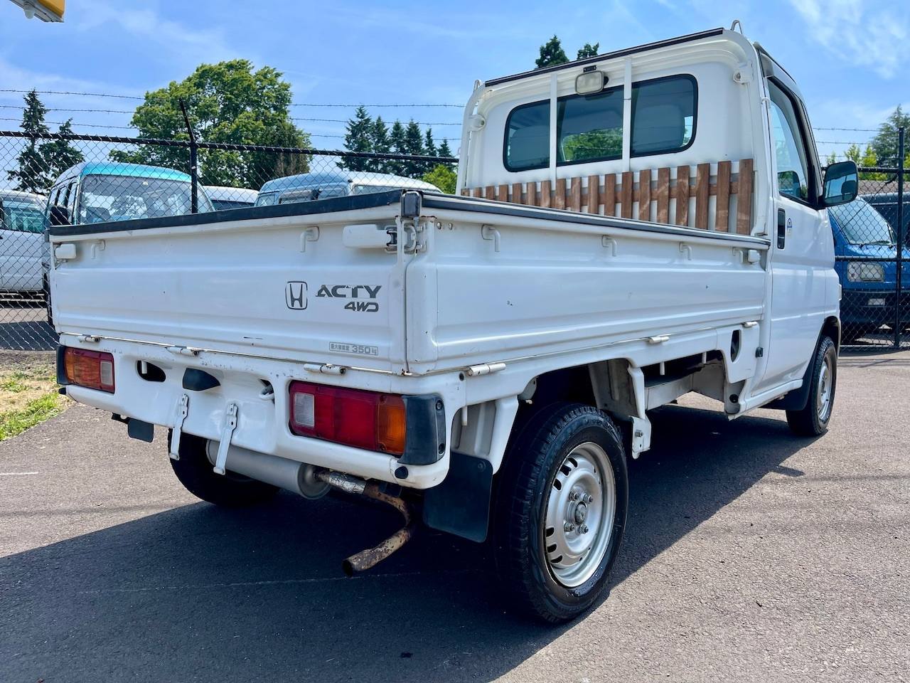 1999 Honda Acty EFI AWD, Mid-Engine, PS, 5MT, Airbag