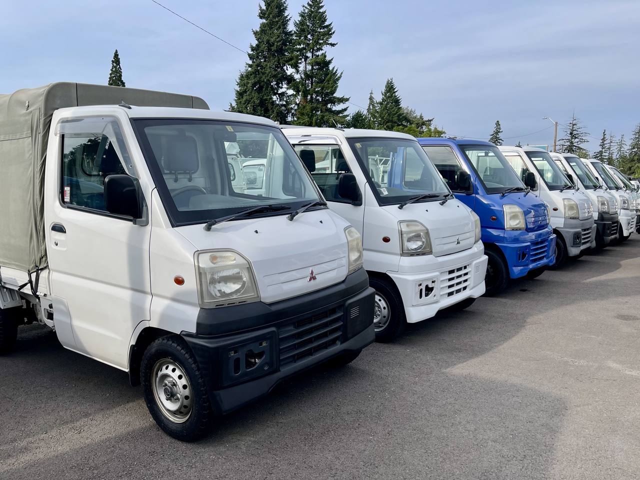 2000 Mitsubishi Minicab EFI 4WD, 2Hi-4Hi-4Lo, PS, AC, 5MT