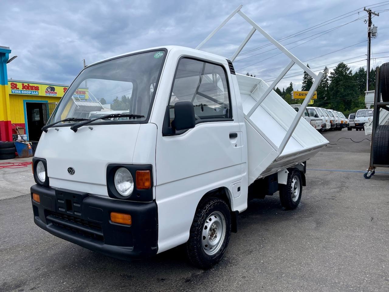 1991 Subaru Samber 3-Way Dump 4WD, 2Hi-4Hi, EL Gear, 5MT