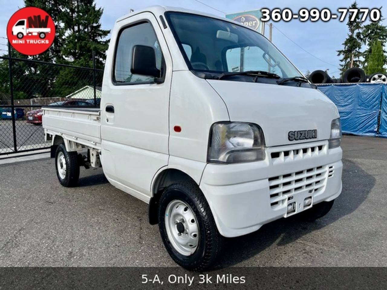 2000 Suzuki Carry EFI 4WD, 2Hi-4Hi-4Lo, 5MT, Difflock