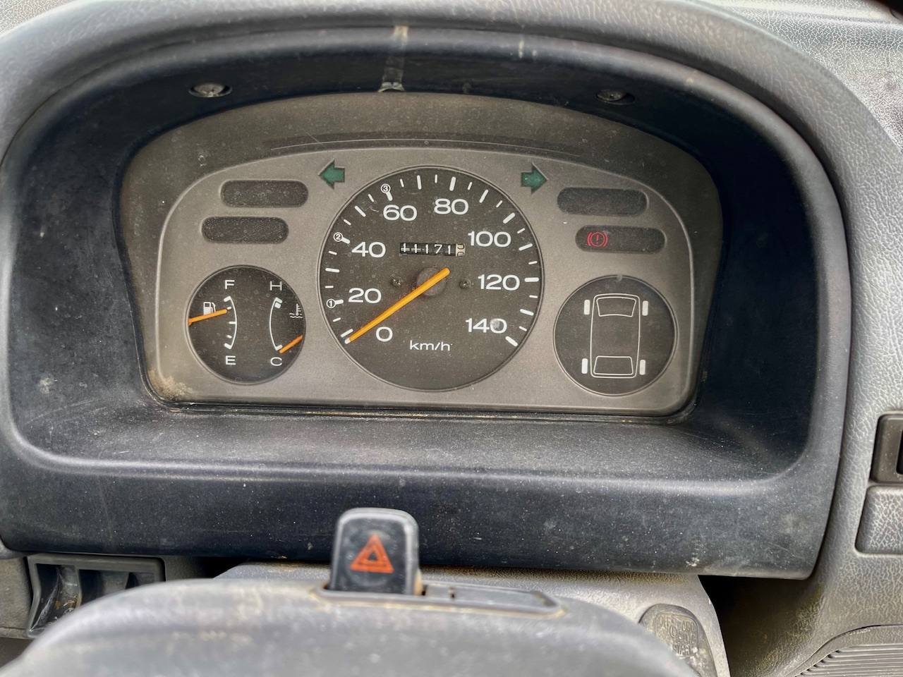 1991 Subaru Samber 3-Way Dump 4WD, 2Hi-4Hi, EL Gear, 5MT