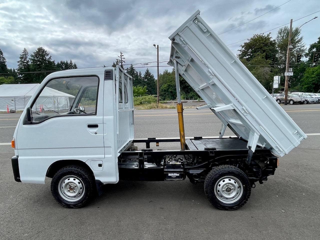 1995 Subaru Sambar SD Dump 4WD, 2Hi-4Hi, EL Gear, 5MT, Like New!