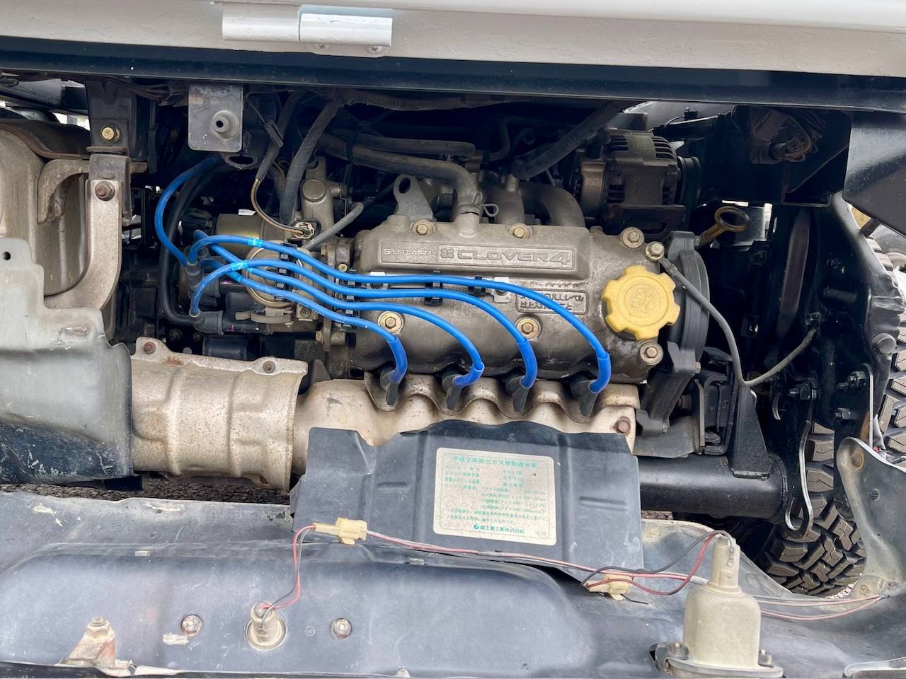 1995 Subaru Sambar SD Dump 4WD, 2Hi-4Hi, EL Gear, 5MT, Like New!