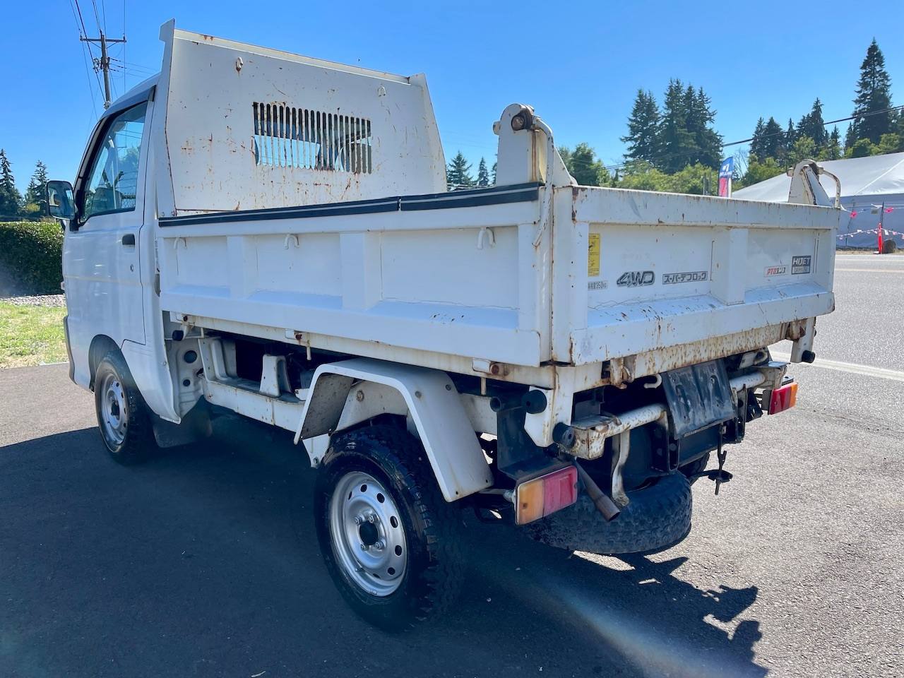 1999 Daihatsu Hi-Jet PTO HD Dump 4WD, 2Hi-4Hi-4Lo, AC 5MT Difflock