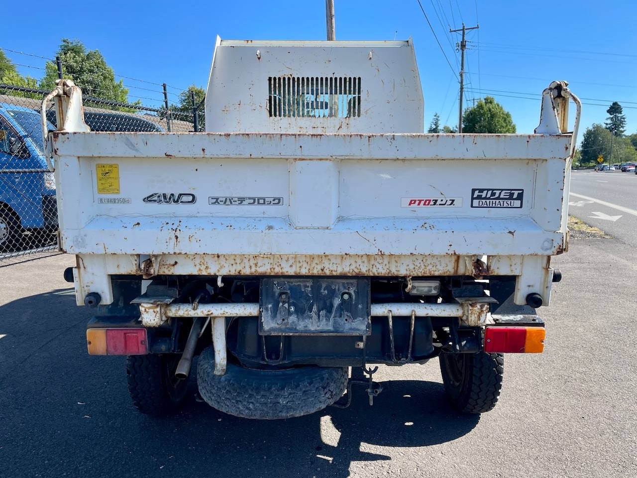 1999 Daihatsu Hi-Jet PTO HD Dump 4WD, 2Hi-4Hi-4Lo, AC 5MT Difflock
