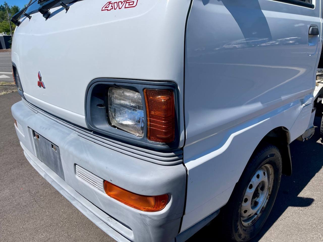 1994 Mitsubishi Minicab HD Dump 4WD, 2Hi-4Hi-4Lo, 4MT