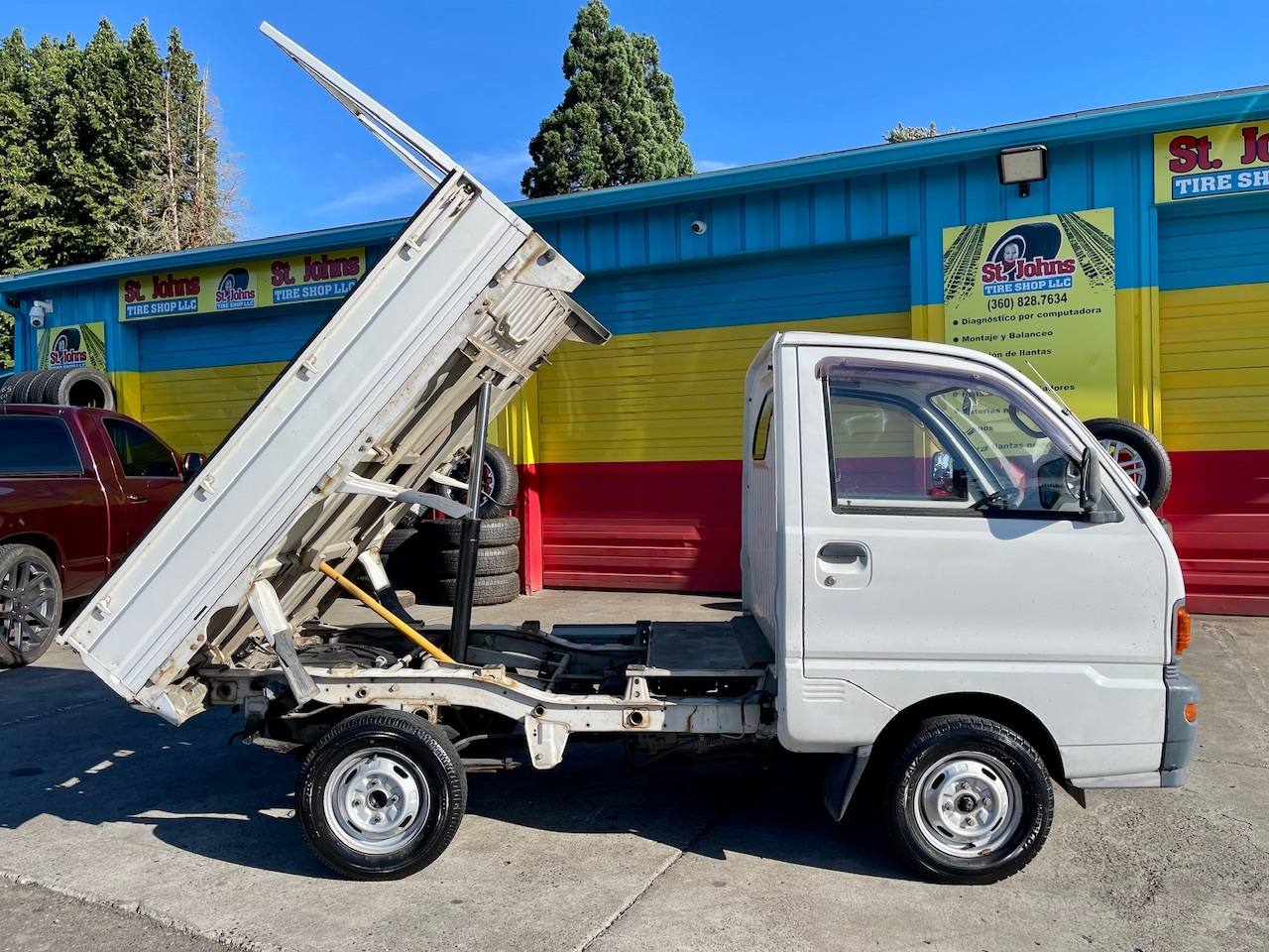 1995 Mitsubishi Minicab SD Dump 4WD, 2Hi-4Hi-4Lo, PS, AC, 5MT, LSD