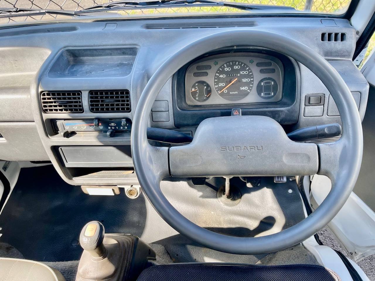 1991 Subaru Samber 3-Way Dump 4WD, 2Hi-4Hi, EL Gear, 5MT