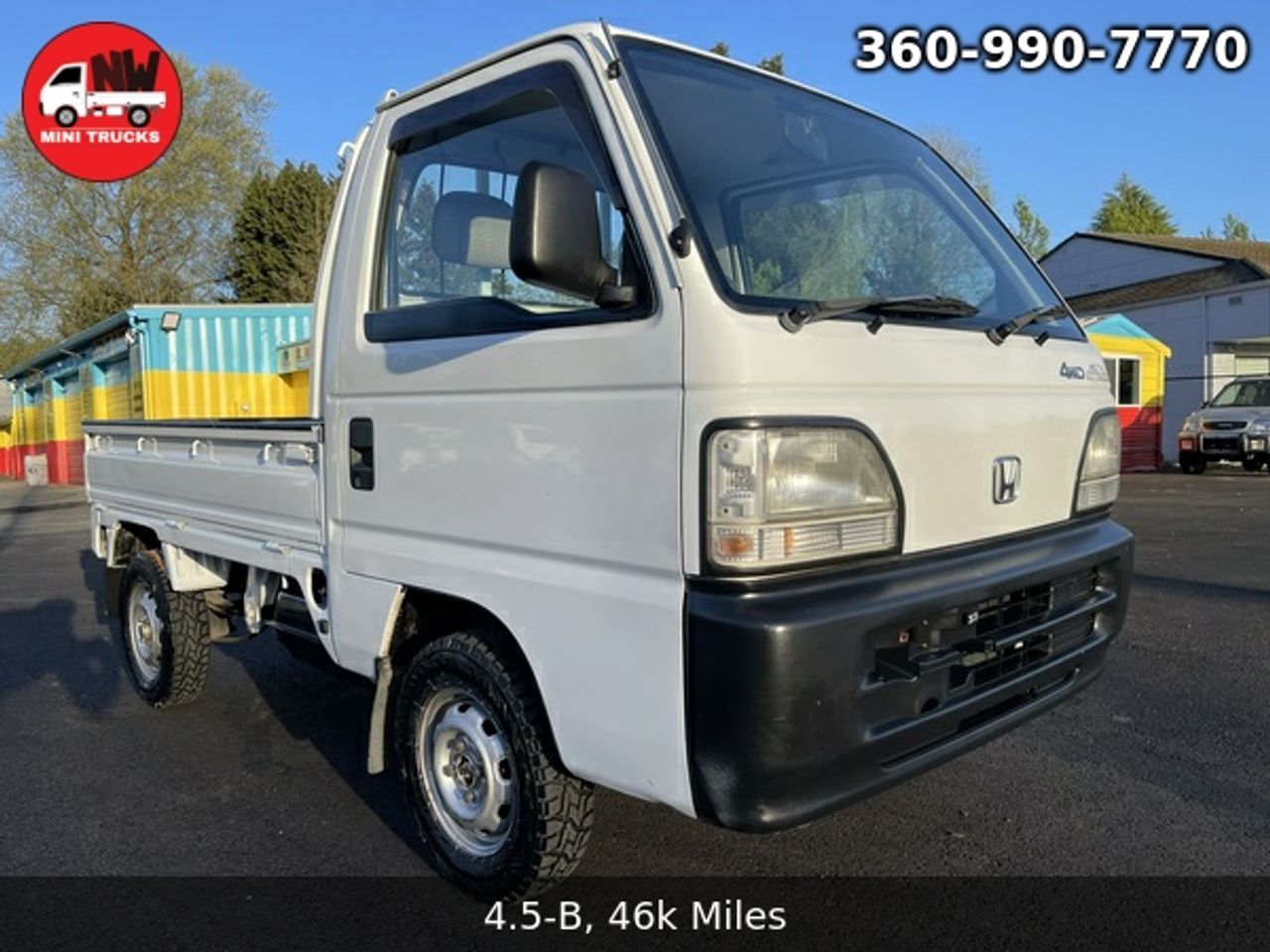 1996 Honda Acty Attack 4WD Mid-Engine, UL-UR 4MT, Diff Lock