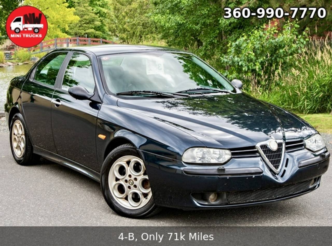 1999 Alfa Romeo 156 2.5 V6 24V Busso FWD, PM, PW, PL, 6MT, Leather