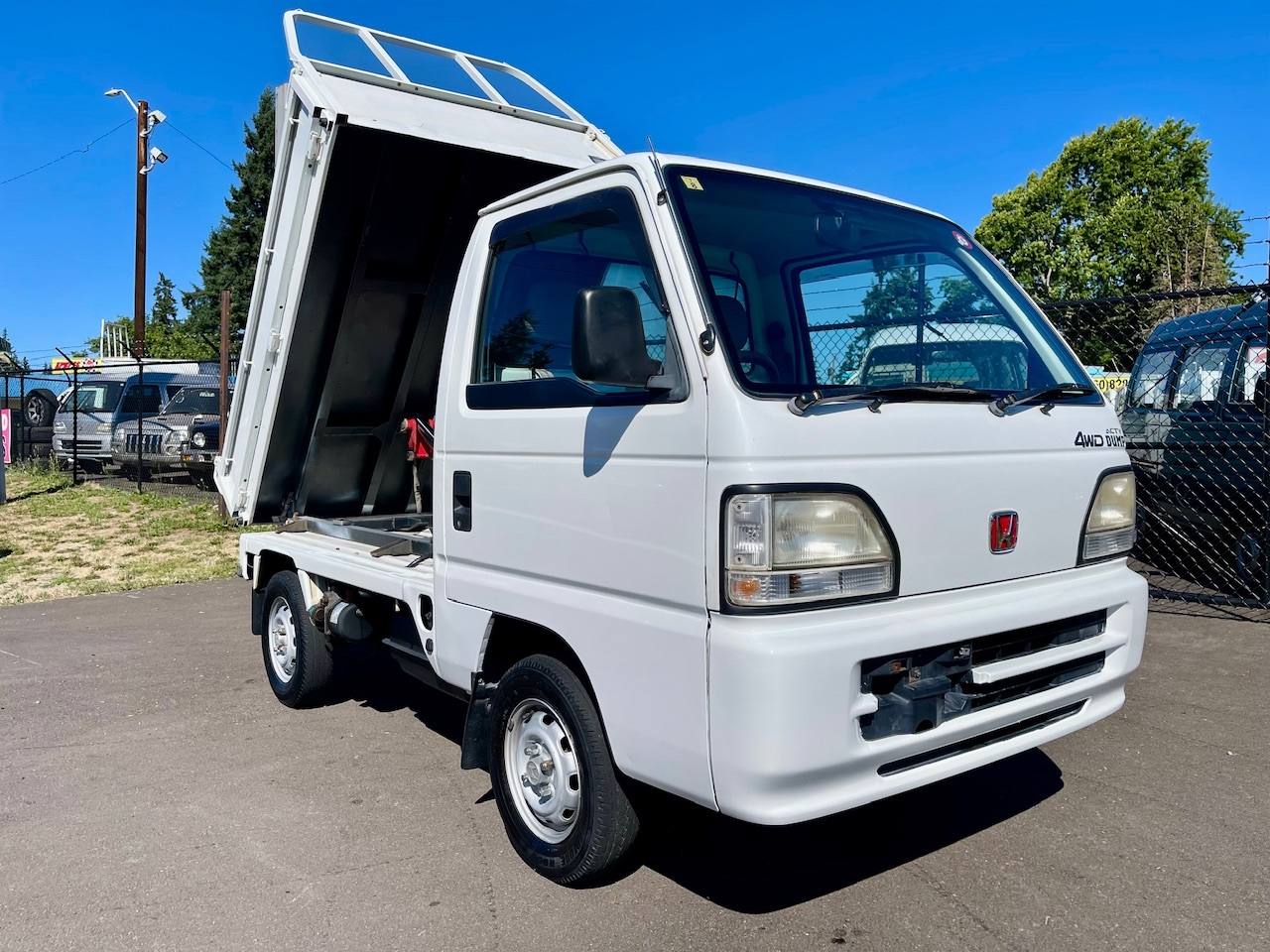 1997 Honda Acty HD Dump Realtime 4WD, Mid Engine, 5MT, AC