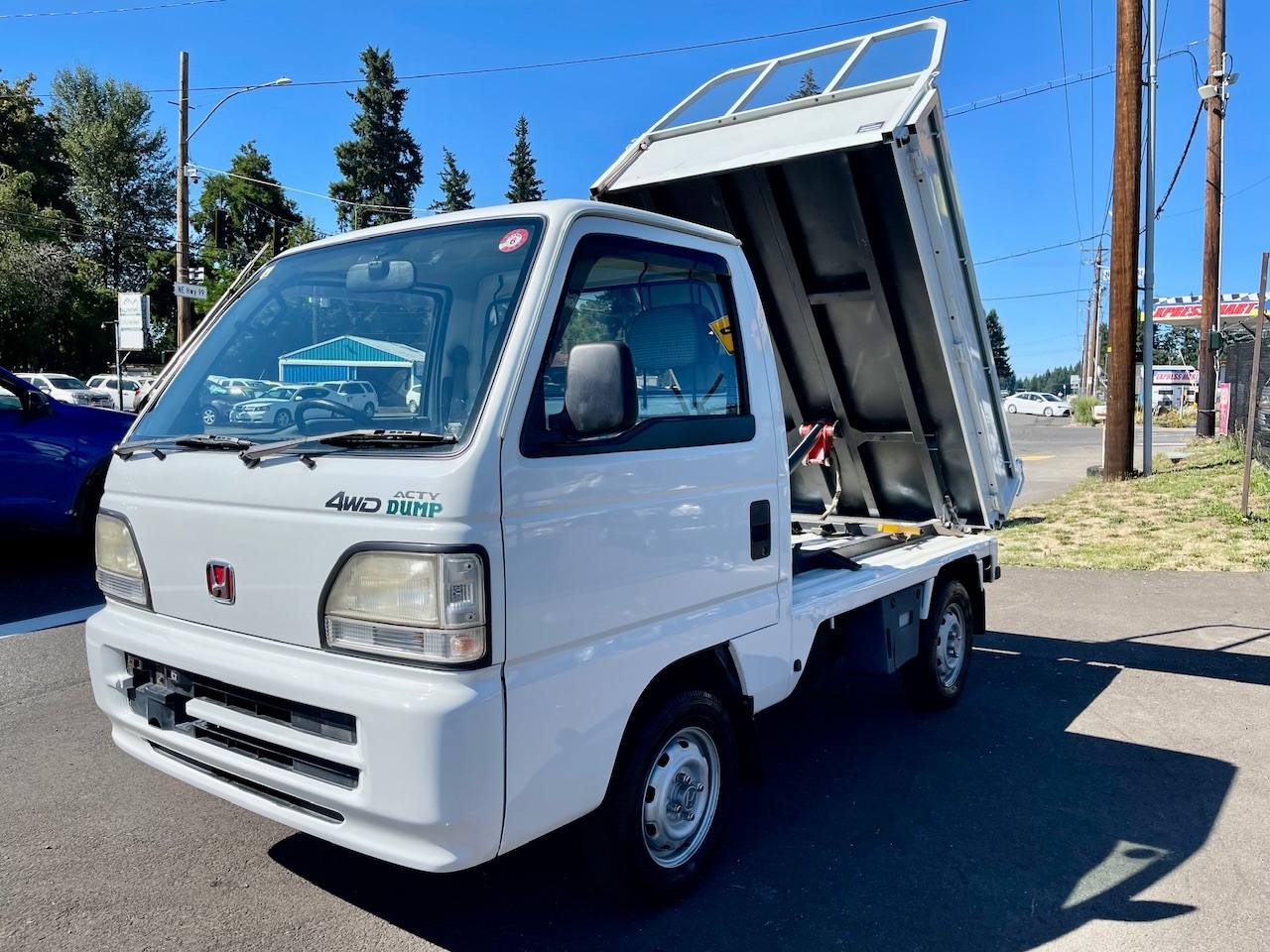 1997 Honda Acty HD Dump Realtime 4WD, Mid Engine, 5MT, AC