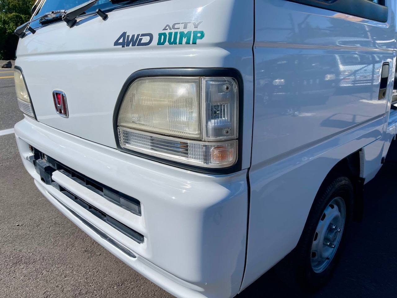 1997 Honda Acty HD Dump Realtime 4WD, Mid Engine, 5MT, AC