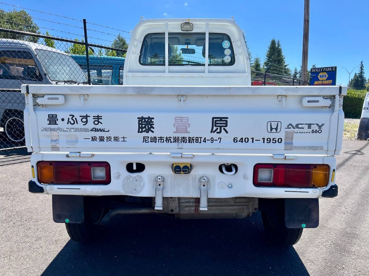 1996 Honda Acty Super Delux Realtime 4WD, Mid Engine, 5MT, AC