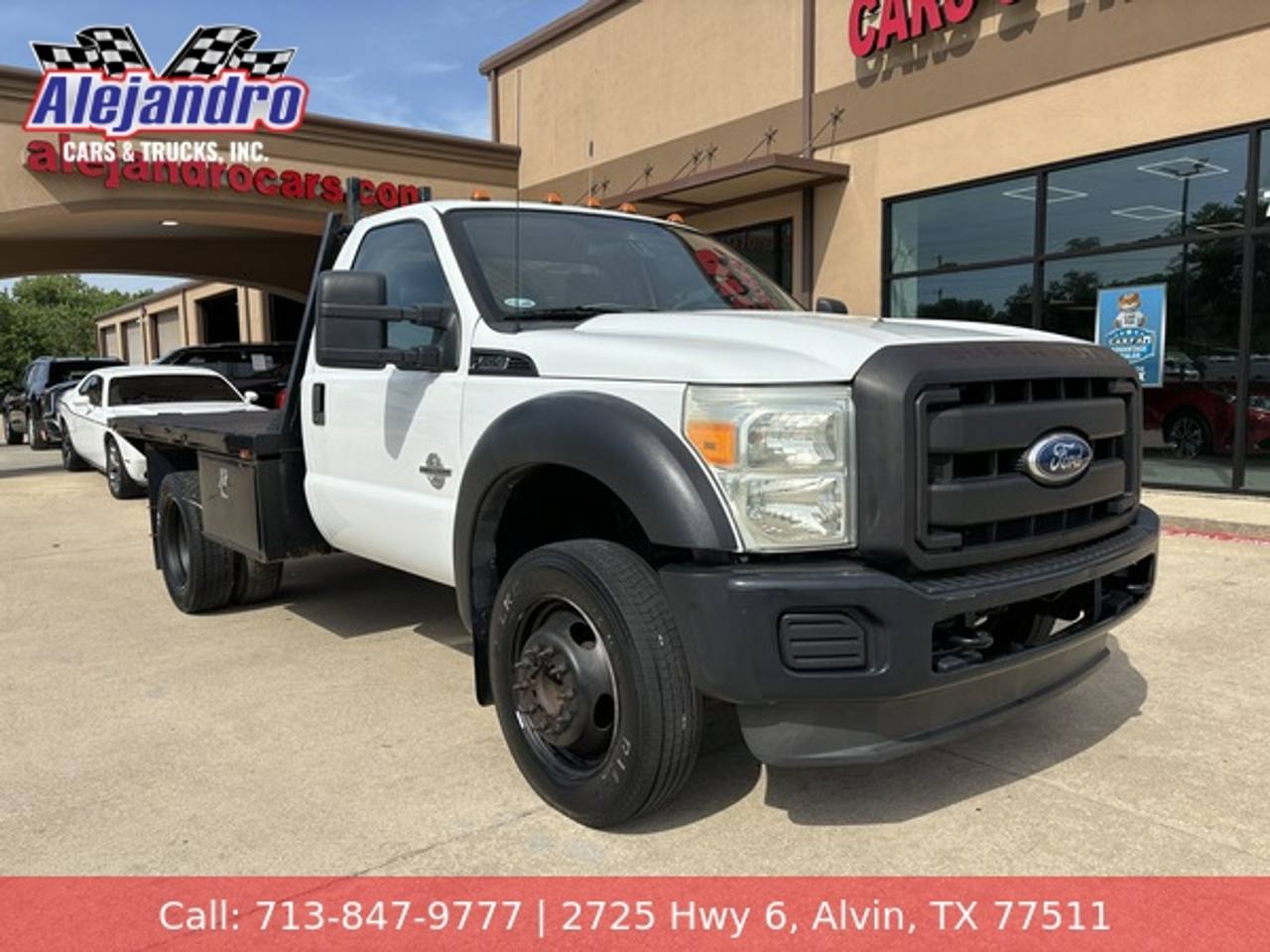 2011 Ford F-550 Regular Cab Flat Bed DRW 2WD