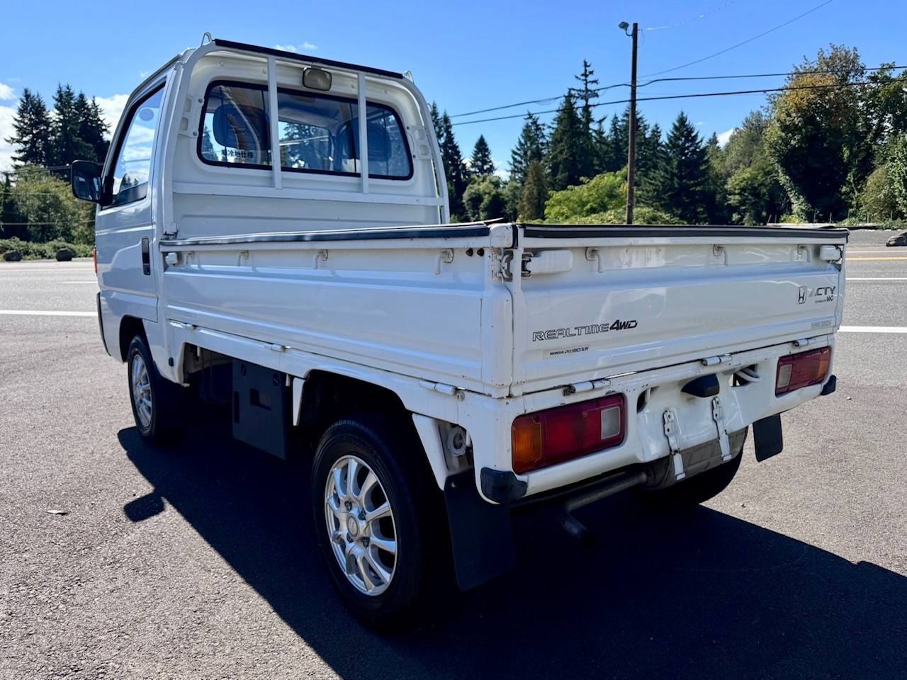 1991 Honda Acty Super Delux RealTime 4WD, Mid-Engine, 5MT