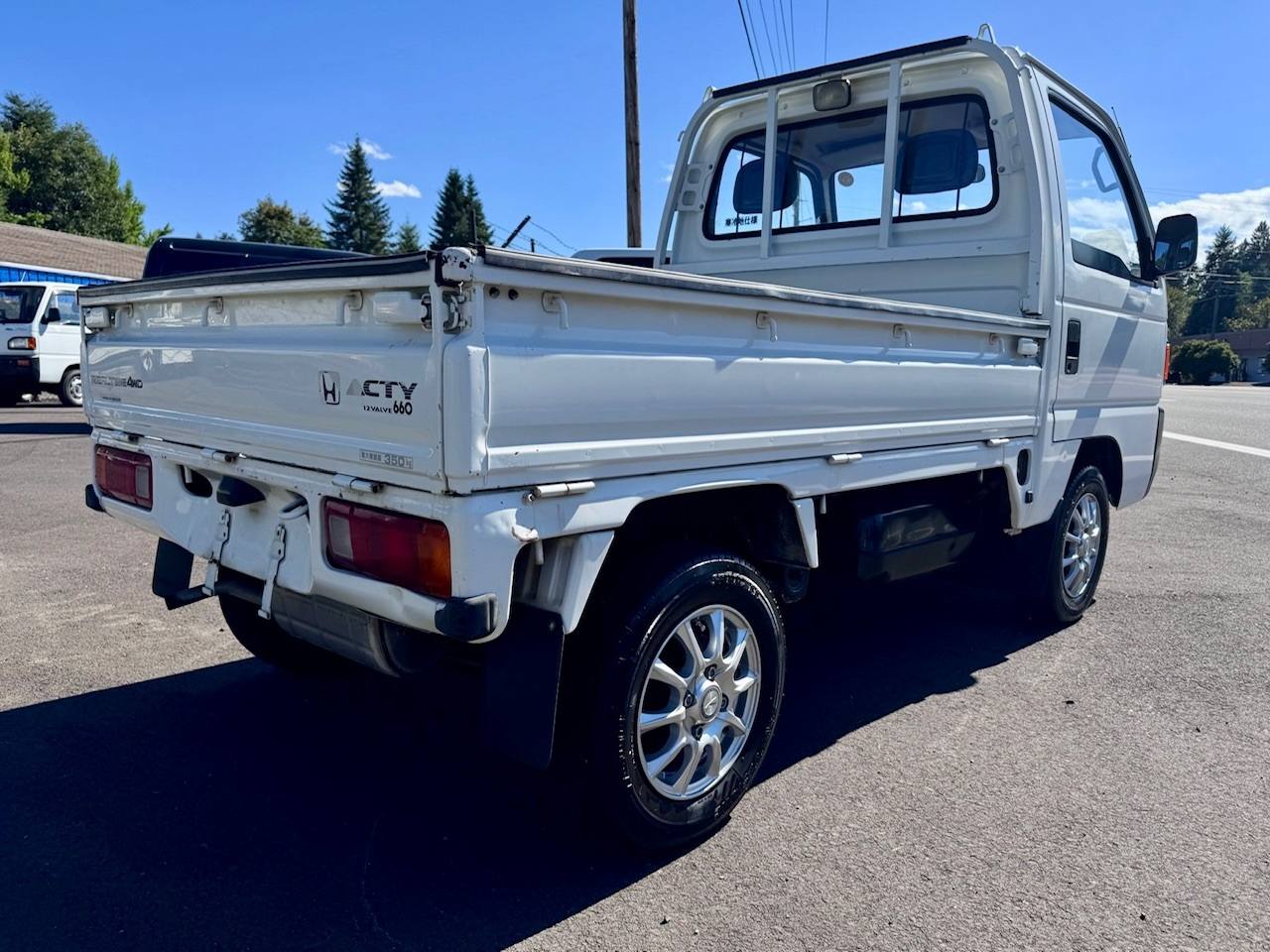 1991 Honda Acty Super Delux RealTime 4WD, Mid-Engine, 5MT