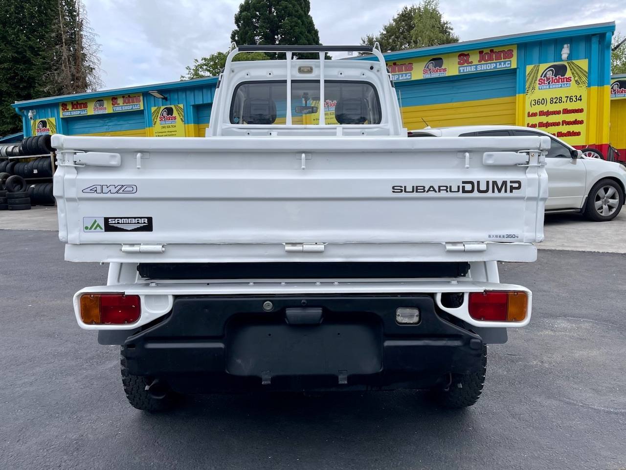 1992 Subaru Sambar SD Dump 4WD, 2Hi-4Hi, EL Gear, 5MT, Like New!