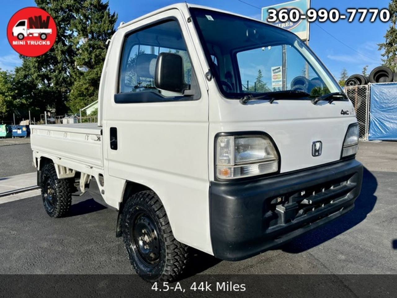 1996 Honda Acty Super Delux RealTime 4WD, Mid-Engine, 5MT