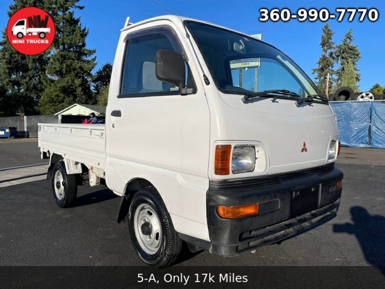 1997 Mitsubishi Minicab TL 4WD, 2Hi-4Hi, PS, AC, Automatic