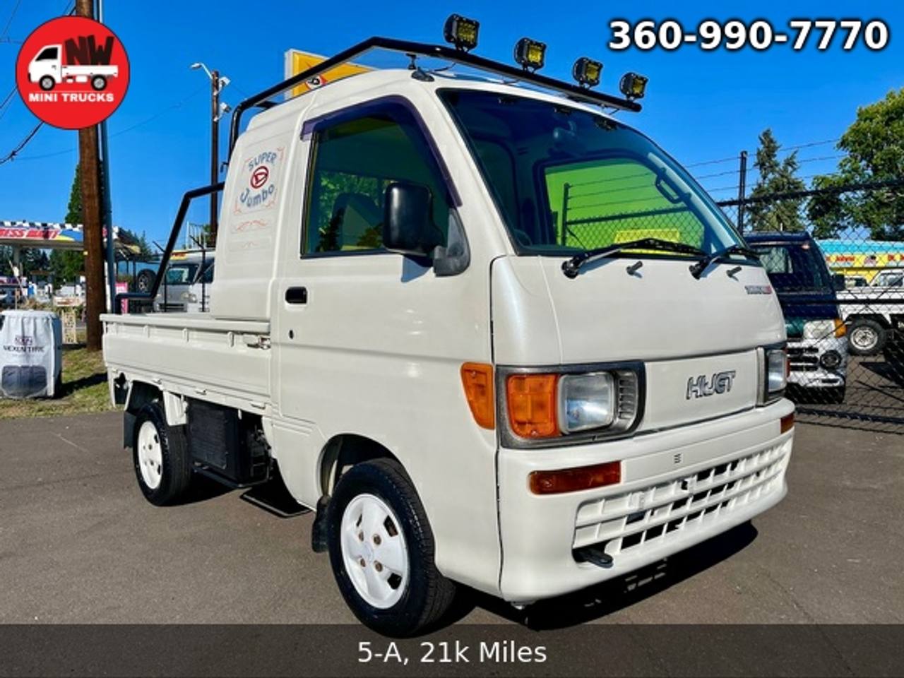 1998 Daihatsu Hi-Jet Super Jumbo 2WD, AC, Automatic, Custom Built