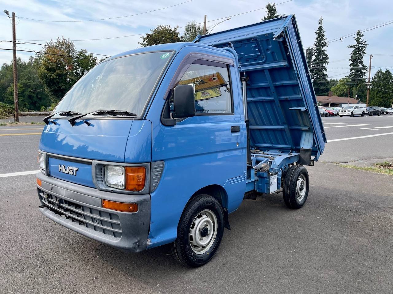 1995 Daihatsu Hi-Jet Climber Dump 4WD, 2Hi-4Hi-4Lo, 5MT, Difflock