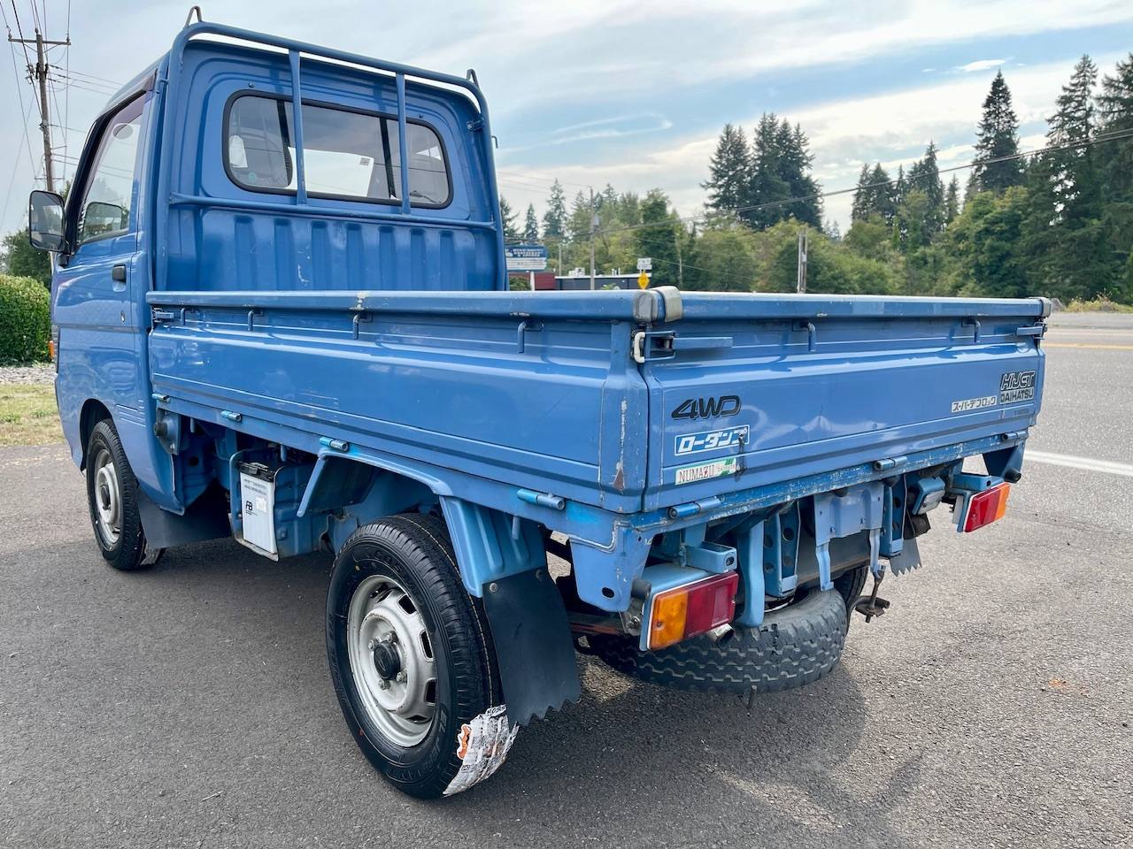 1995 Daihatsu Hi-Jet Climber Dump 4WD, 2Hi-4Hi-4Lo, 5MT, Difflock