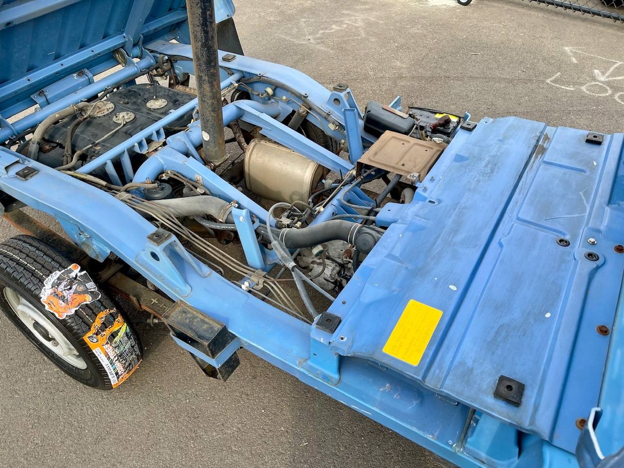 1995 Daihatsu Hi-Jet Climber Dump 4WD, 2Hi-4Hi-4Lo, 5MT, Difflock