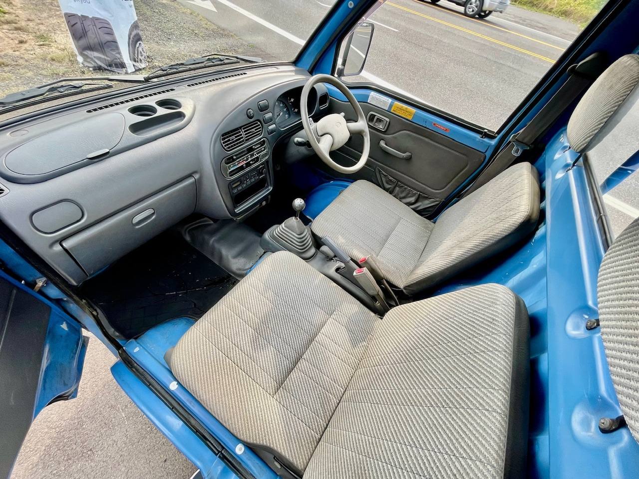 1995 Daihatsu Hi-Jet Climber Dump 4WD, 2Hi-4Hi-4Lo, 5MT, Difflock