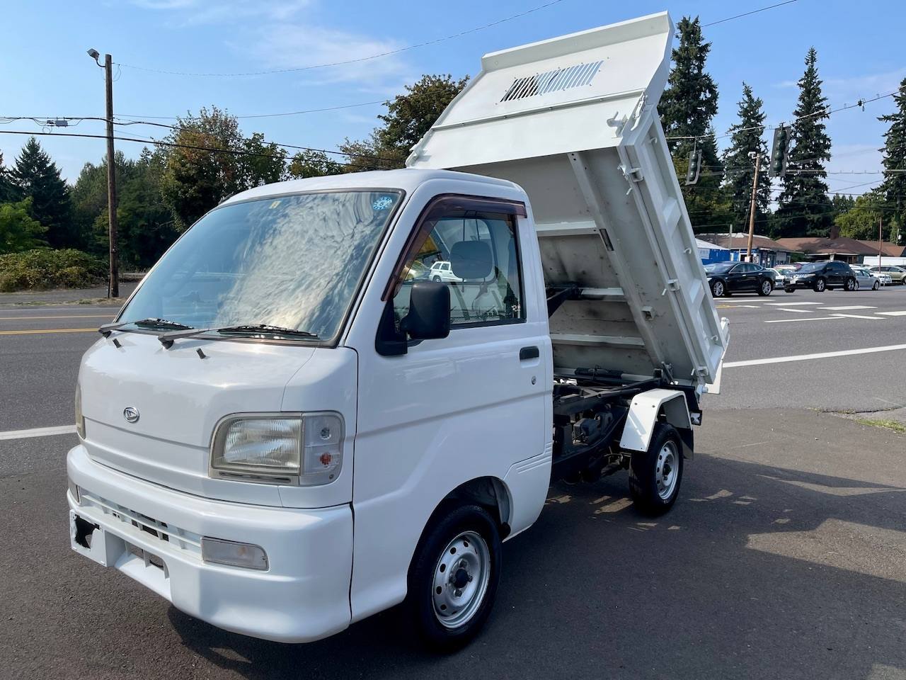 2000 Daihatsu Hi-Jet PTO HD Dump 4WD, 2Hi-4Hi-4Lo, AC, 5MT