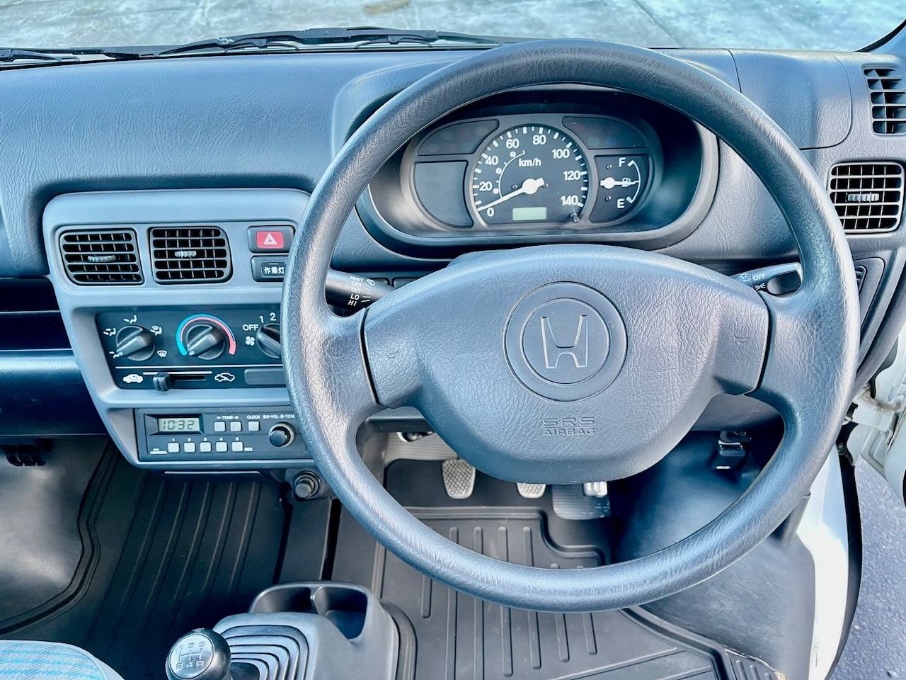 2000 Honda Acty EFI RealTime 4WD, Mid-Engine, PS, Airbag, 5MT