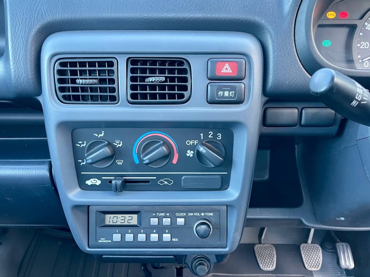 2000 Honda Acty EFI RealTime 4WD, Mid-Engine, PS, Airbag, 5MT