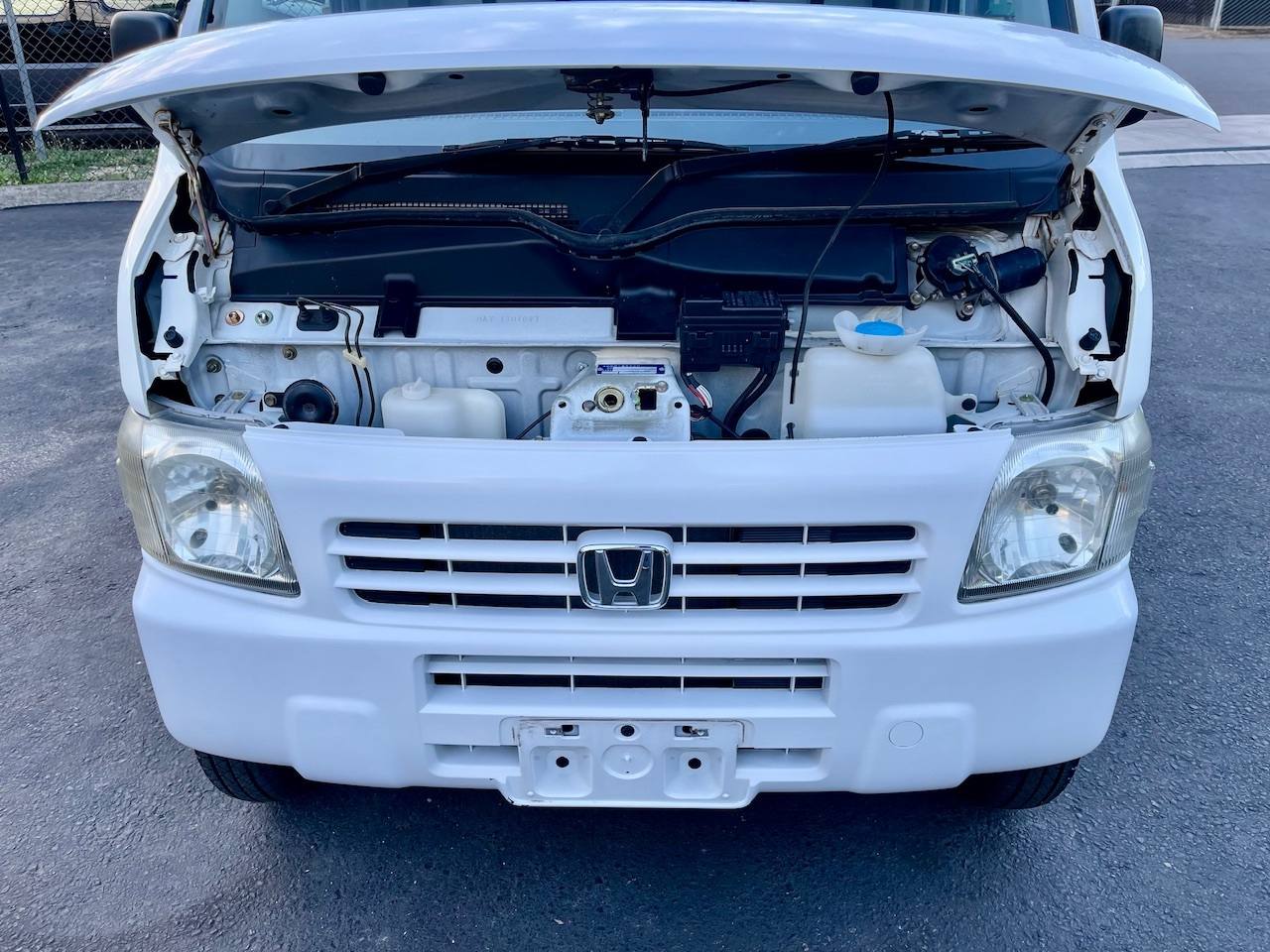 2000 Honda Acty EFI RealTime 4WD, Mid-Engine, PS, Airbag, 5MT