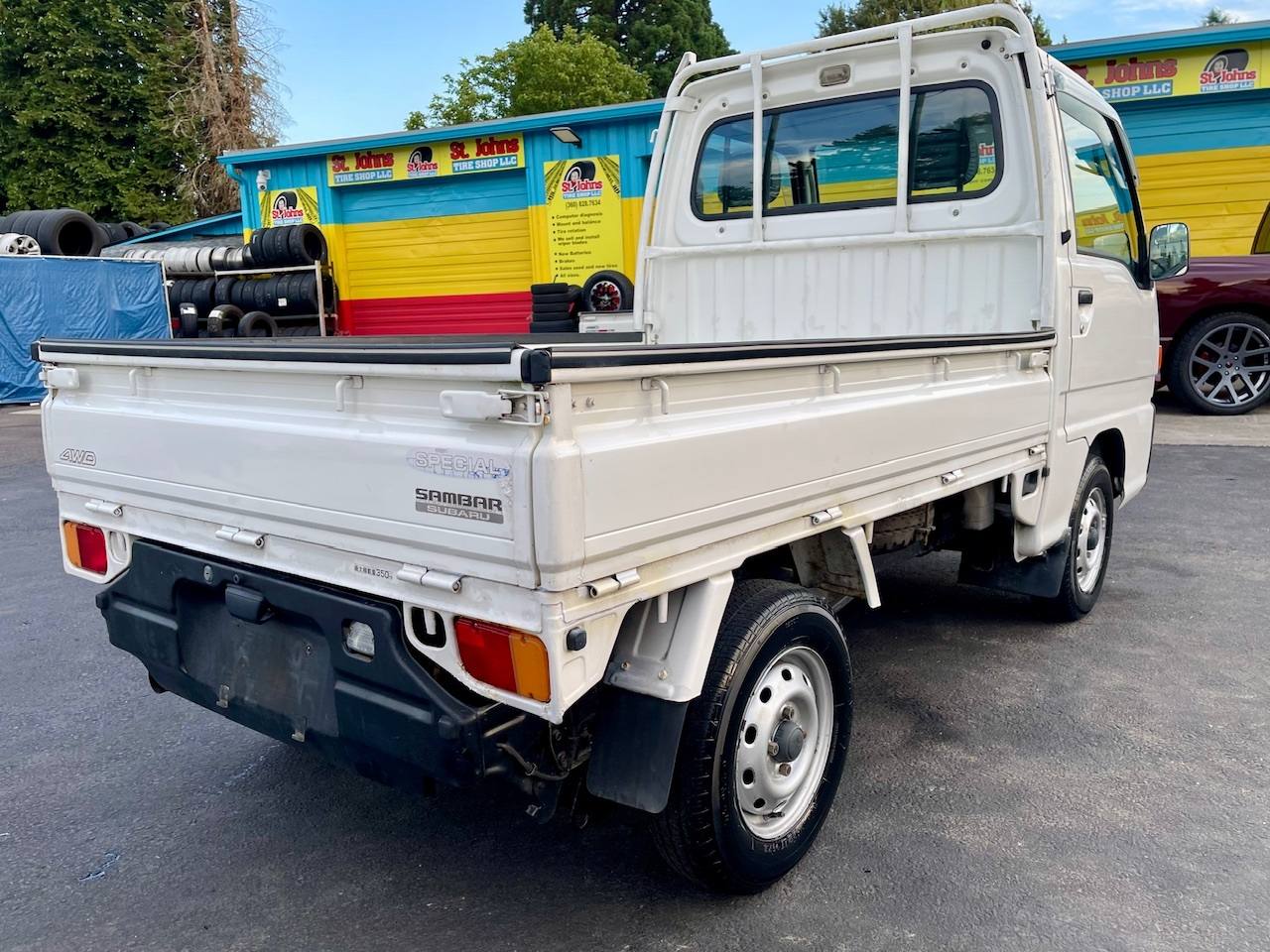 1998 Subaru Sambar 4WD, 2Hi-4Hi, EL Gear, AC, 5MT, Like New!