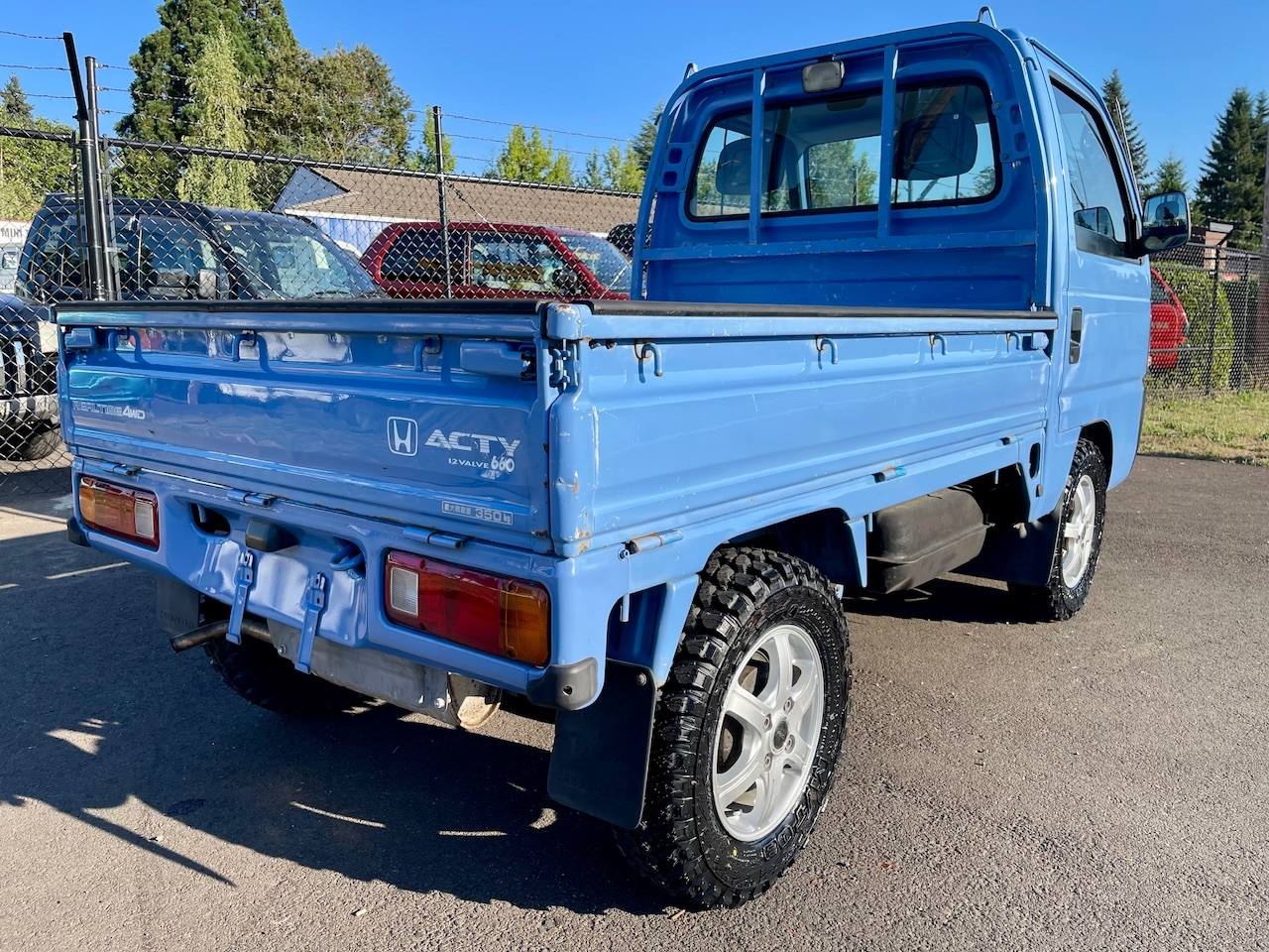 1998 Honda Acty Super Delux RealTime 4WD, Mid-Engine, 5MT