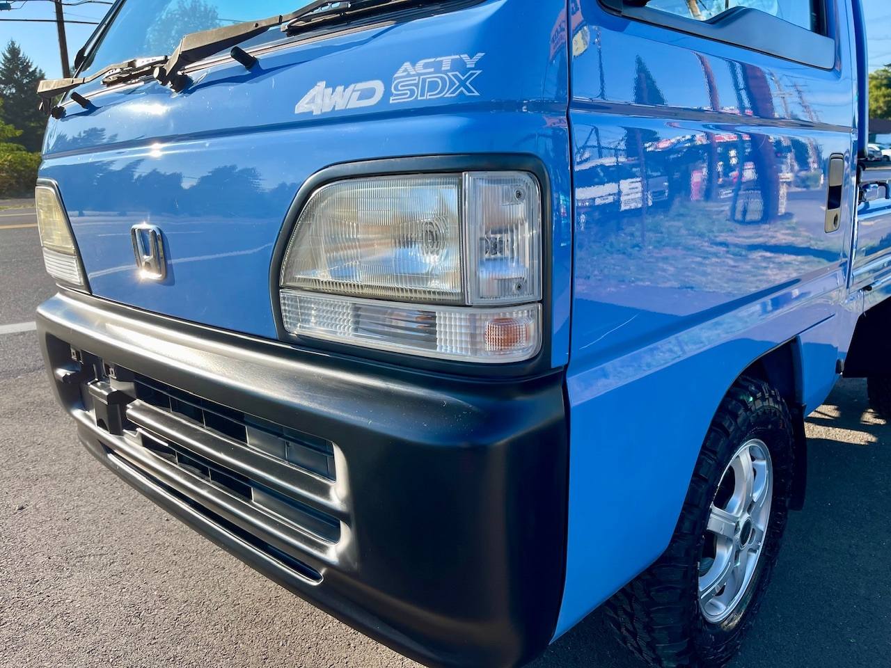 1998 Honda Acty Super Delux RealTime 4WD, Mid-Engine, 5MT