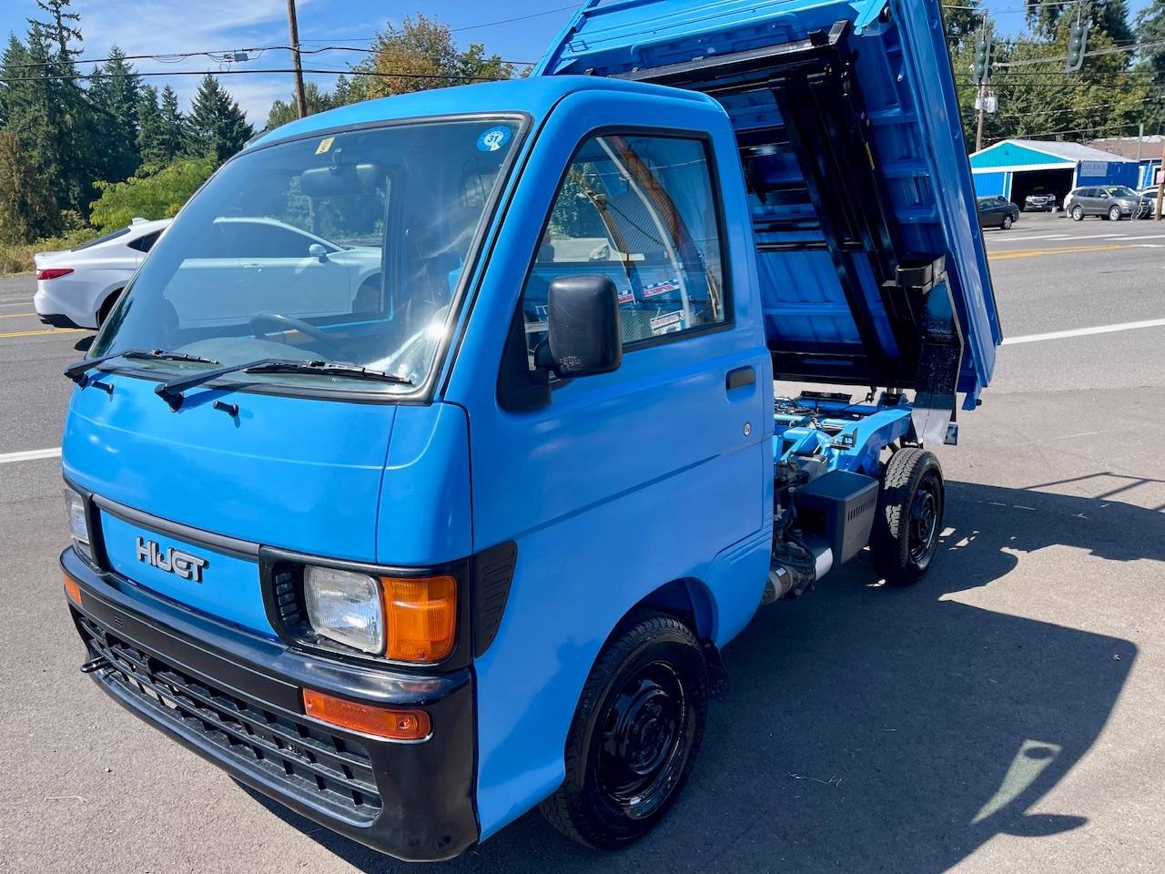 1998 Daihatsu Hi-Jet Scissor Dump 4WD 2Hi-4Hi-4Lo AC 5MT, Difflock