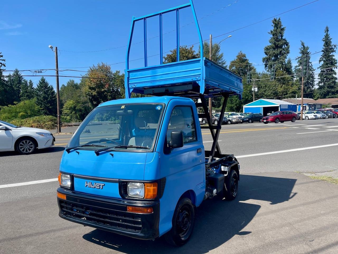 1998 Daihatsu Hi-Jet Scissor Dump 4WD 2Hi-4Hi-4Lo AC 5MT, Difflock