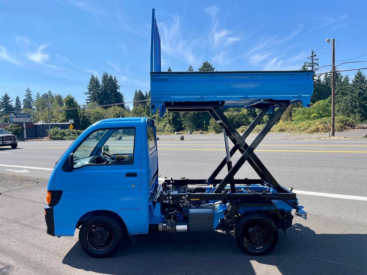 1998 Daihatsu Hi-Jet Scissor Dump 4WD 2Hi-4Hi-4Lo AC 5MT, Difflock