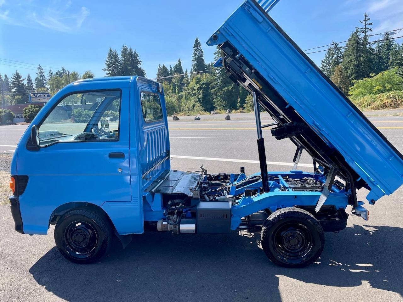 1998 Daihatsu Hi-Jet Scissor Dump 4WD 2Hi-4Hi-4Lo AC 5MT, Difflock